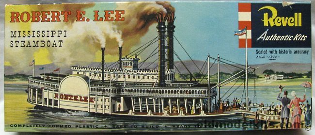 Revell 1/275 Robert E Lee Steamboat - 'S' Issue, H328-198 plastic model kit